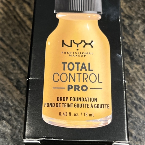 NEW NYX Total Control Pro Coverage Drop Foundation 0.43 FL OZ #TCDF11 BEIGE NEW - Picture 2 of 11